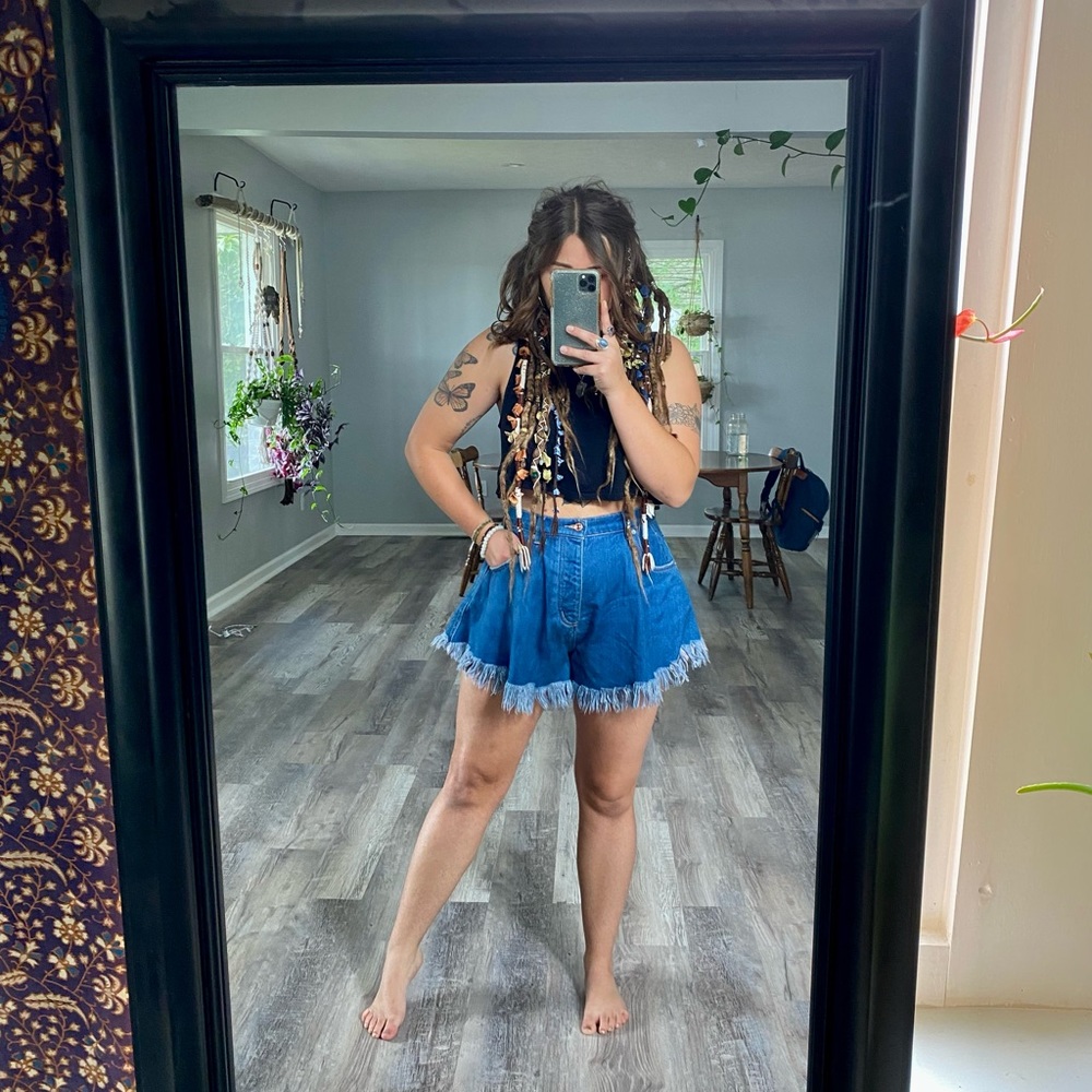 Free People Harlie Denim Shorties